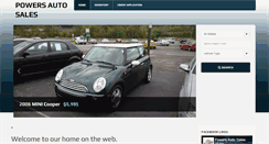 Desktop Screenshot of powersauto.com